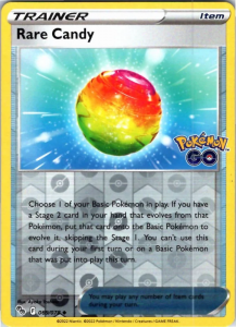 Pokémon karta Rare Candy 069/078 Reverse Holo - Pokémon Go