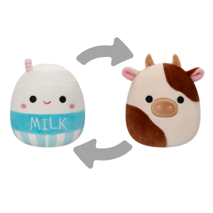 SQUISHMALLOWS 2in1 Ronnie the cow and Melly's milk