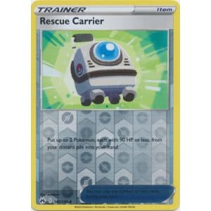 Pokémon card Rescue Carrier 142/159 Reverse Holo - Crown Zenith