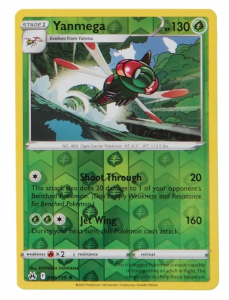 Pokémon card Yanmega 009/159 Reverse Holo - Crown Zenith