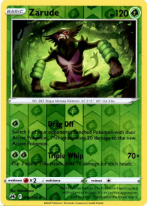 Pokémon karta Zarude 016/159 Reverse Holo - Crown Zenith