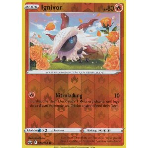 Pokémon card Larvesta 023/198 Reverse Holo