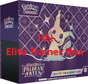 Pokémon Paldean Fates Elite Trainer Box 10 ks