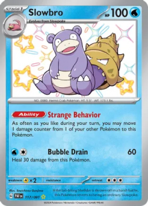 Pokémon card Slowbro 117/091 - Paldean Fates