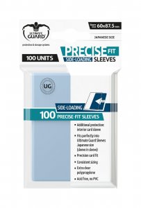 Card sleeves Ultimate Guard Precise-Fit - Side-Loading Japanese Size sleeves 100 pcs