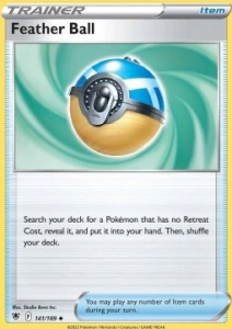 Pokémon karta Feather Ball 141/189