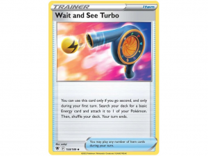 Pokémon karta Wait and See Turbo 158/189