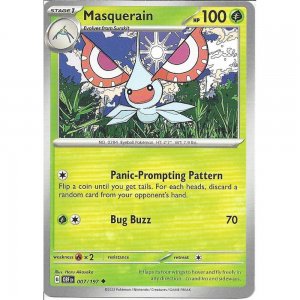 Pokémon card Masquerain 007/197