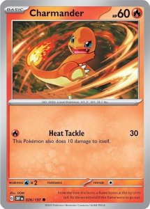 Pokémon card Charmander 026/197