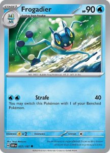 Pokémon card Frogadier 057/197