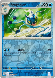 Pokémon card Frogadier 057/197 Reverse Holo