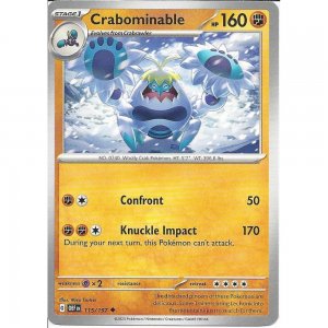 Pokémon karta Crabominable 115/197