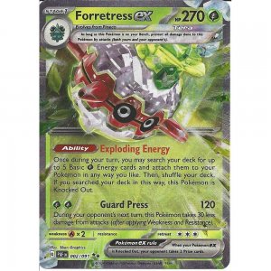 Pokémon karta Forretress ex 002/091 - Paldean Fates