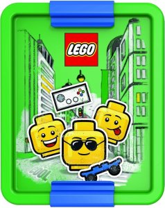 LEGO ICONIC Boy box na svačinu modrá/zelená